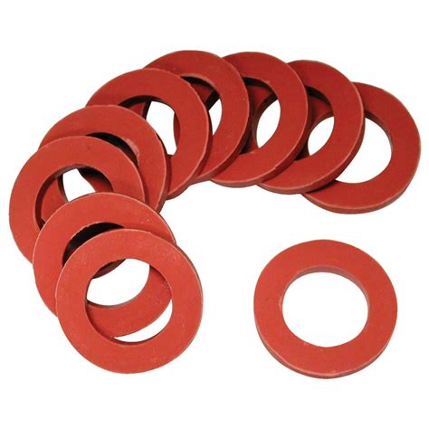 Provides a positive seal in a drain. . Lowes rubber washers